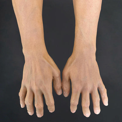 REALISTIC SILICONE ARM GLOVES – FULL ARM FAKE SKIN PROP FOR COSPLAY, FILM & THEATER EFFECTS