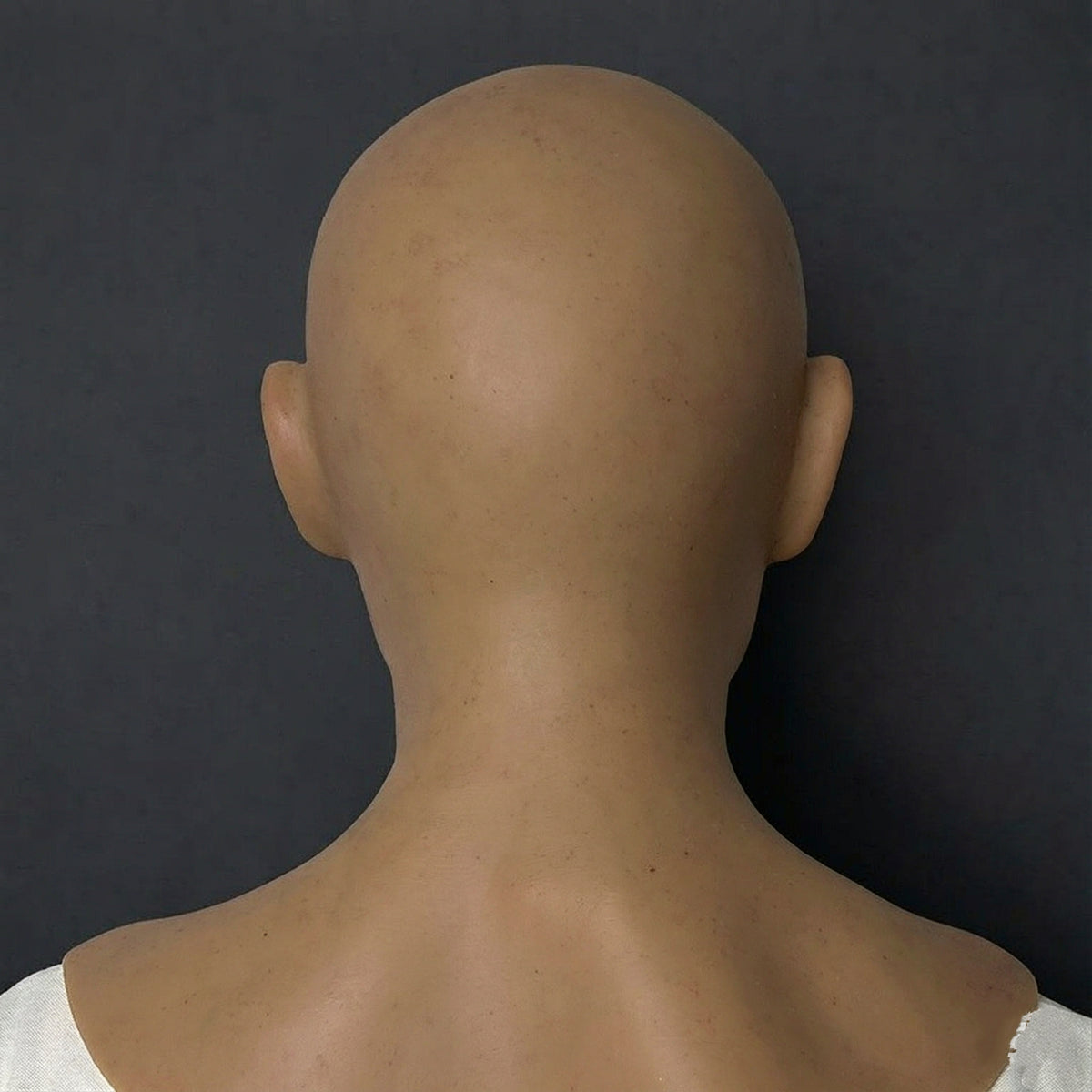 Ultra-Realistic Bald Male Mask | Premium Silicone Special Effects Prop