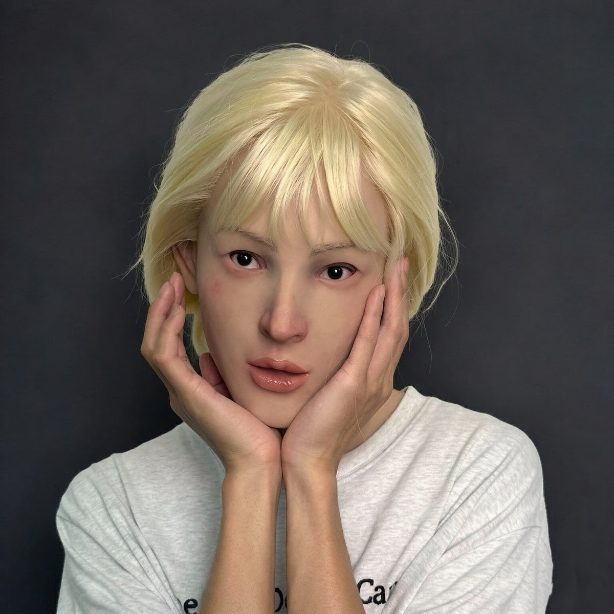 Realistic Female Silicone Mask for Cosplay & Halloween
