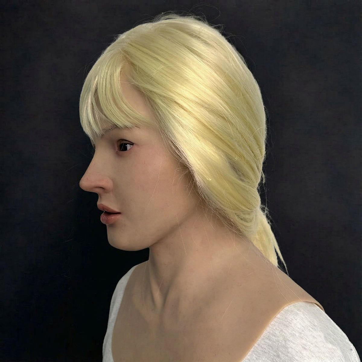 Realistic Female Silicone Mask for Cosplay & Halloween